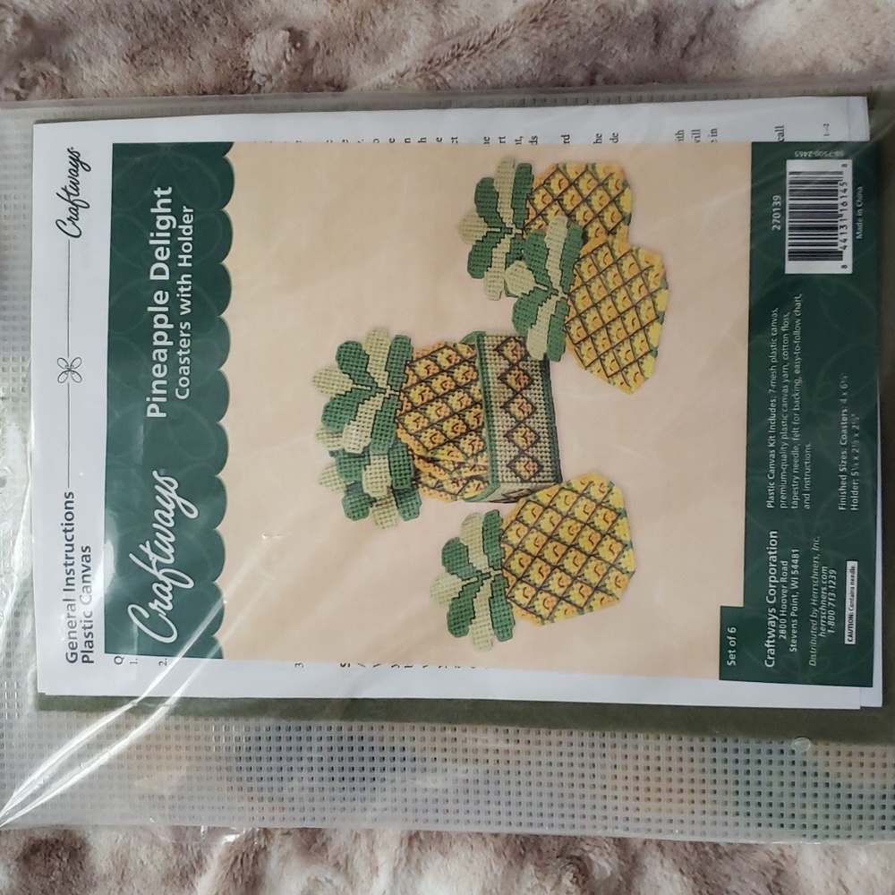 Plastic canvas kit